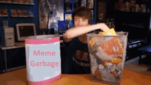 Meme Garbage Garbage GIF - Meme Garbage Garbage Peebville GIFs