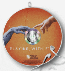 a cd that says playing with f1 on the top