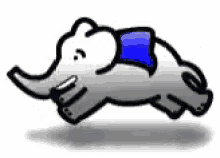 Elephant Running GIF - Elephant Running Cartoons GIFs