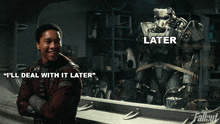 I'Ll Deal With It Later Maximus GIF - I'Ll Deal With It Later Maximus Fallout GIFs