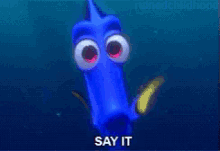 Bitch Dory GIF - Bitch Dory Say It To My Face GIFs