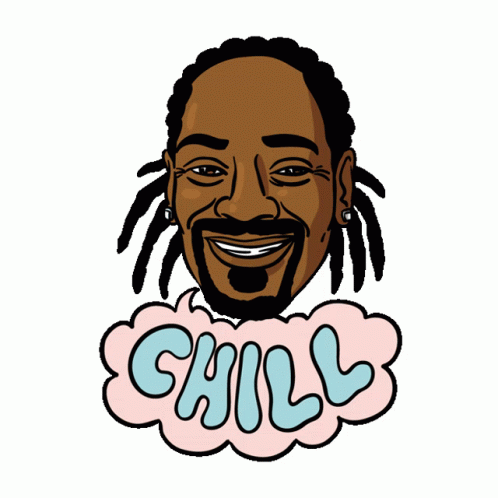 Snoop Dogg Chill Cartoon Chill Sticker - Snoop Dogg Chill Cartoon Chill  Relax - Discover & Share GIFs