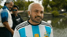Argentina Fan Jersey Nadikar GIF - Argentina Fan Jersey Nadikar Soubin Shahir GIFs