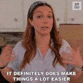 It Definitely Does Make Things A Lot Easier Emily Brewster GIF - It Definitely Does Make Things A Lot Easier Emily Brewster Foodbox Hq GIFs