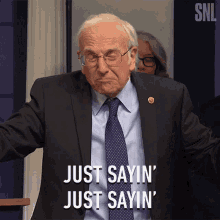 Just Sayin Larry David GIF - Just Sayin Larry David Saturday Night Live GIFs