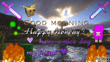 Morning Minecraft Monday Good Morning GIF