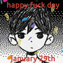 Happy Fuck Day Omori GIF - Happy Fuck Day Omori January29th GIFs