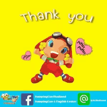 Thank You Jumping Boy GIF - Thank You Jumping Boy Red GIFs