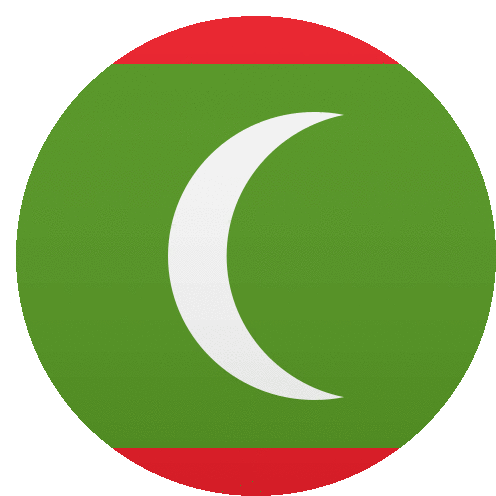 Maldives Flags Sticker - Maldives Flags Joypixels Stickers