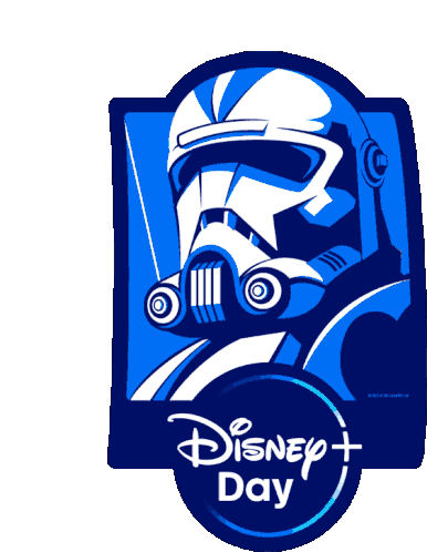 Disney Plus Anniversary Storm Trooper Sticker - Disney Plus Anniversary Storm Trooper Starwars Stickers