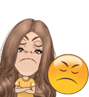 Angry Grumpy Sticker - Angry Grumpy Rage Stickers