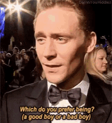 Tom Hiddleston Interview GIF - Tom Hiddleston Interview Being GIFs