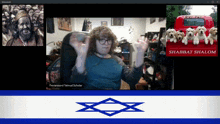 a screen shot of a video call with the name ferrarecord talmud scholar on the bottom