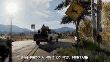 bem vindo a hope county montana bem vindo jogo game farcry