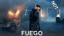Not Fuego Daddy Yankee GIF - Not Fuego Daddy Yankee Lumbre GIFs