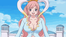 One Piece Shirahoshi GIF - One Piece Shirahoshi Mermaid GIFs