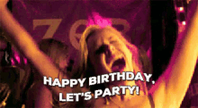 Happy Birthday Hbd GIF - Happy Birthday Hbd Lets Party GIFs