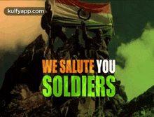 Salute Soldiers.Gif GIF - Salute Soldiers Special Days Independence Day Status GIFs