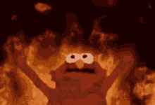 Elmo Fire GIF - Elmo Fire GIFs