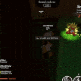 a screenshot of a game that says round ends in 3:24