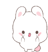 Cute Bunny Sticker - Cute Bunny Stickers