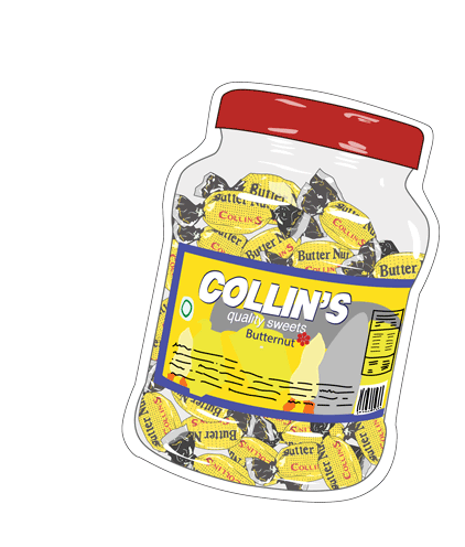 Collins Butternut Collins Sticker - Collins Butternut Collins Butternut Stickers
