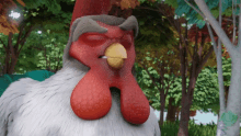 Chicken Rooster GIF - Chicken Rooster Relieved GIFs