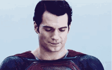 Superman Thinking GIF - Superman Thinking Smile GIFs