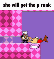 P Rank Pizza Tower GIF - P Rank Pizza Tower Peppino GIFs