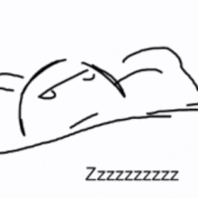 a black and white drawing of a person with the words `` yes minish '' written on it .