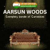 Wooden Sofa Wooden Sofa By Aarsun GIF - Wooden Sofa Wooden Sofa By Aarsun Aarsun GIFs
