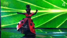 Sing Ladybug GIF - Sing Ladybug The Masked Singer GIFs