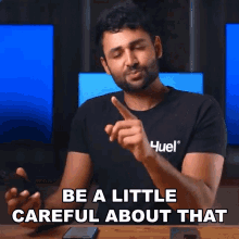 Be A Little Careful About It Arun Maini GIF - Be A Little Careful About It Arun Maini Mrwhosetheboss GIFs