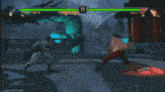 a video game with rage written on the screen in orange