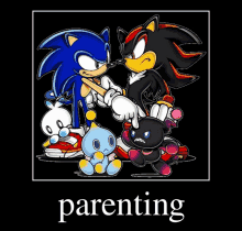 Sonic The Hedgehog Parenting GIF