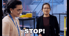 Stop Dr Ling GIF - Stop Dr Ling Helen Hong GIFs