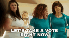 Lets Take A Vote Right Now Maxine Conway GIF - Lets Take A Vote Right Now Maxine Conway Boomer Jenkins GIFs