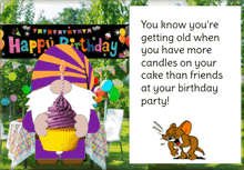 Gnome Happy Birthday GIF - Gnome Happy Birthday Jokes GIFs