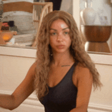 Raises Hand Brittany Renner GIF - Raises Hand Brittany Renner Basketball Wives GIFs