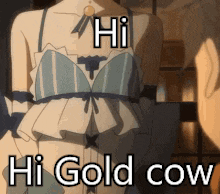 Hi Gold Cow GIF - Hi Gold Cow GIFs