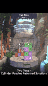 a screenshot of a game that says two tone on it