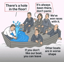 a group of people in a boat talking about boats