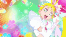 Tropical Rouge Precure Magical Girl Transformation GIF - Tropical Rouge Precure Magical Girl Transformation Cure Summer GIFs