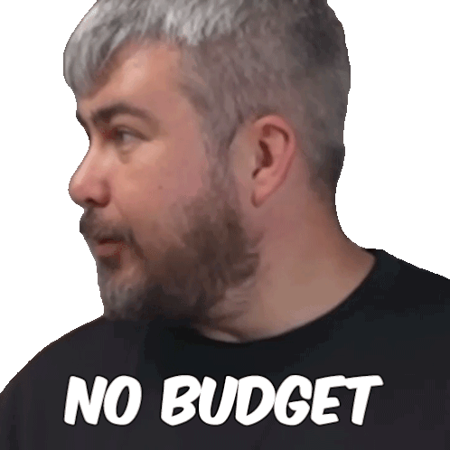 No Budget Albert Cancook Sticker - No Budget Albert Cancook No Money Stickers