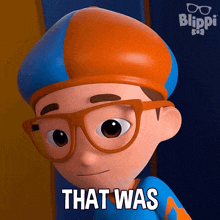 That Was Awesome Blippi GIF - That Was Awesome Blippi Blippi Wonders - Educational Cartoons For Kids GIFs