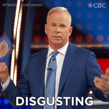 disgusting gerry dee family feud canada thats gross sickening