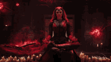 Casting Spell Scarlet Witch GIF