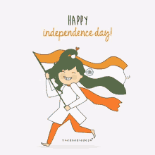 Happy Independence Day The Doodle Desk GIF - Happy Independence Day The Doodle Desk स्वतंत्रतादिवस GIFs