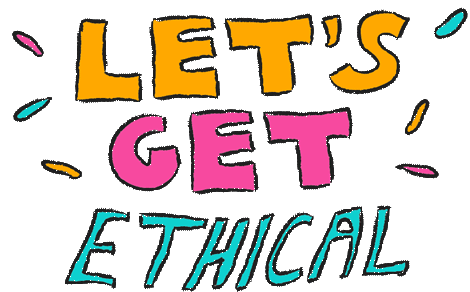 Lets Get Ethical Moral Sticker - Lets Get Ethical Moral Principled Stickers