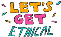 Lets Get Ethical Moral Sticker